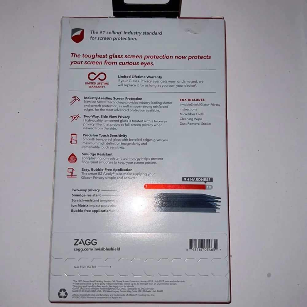 Invisible Shield Glass + Privacy - IPhone 8/7/6s/6